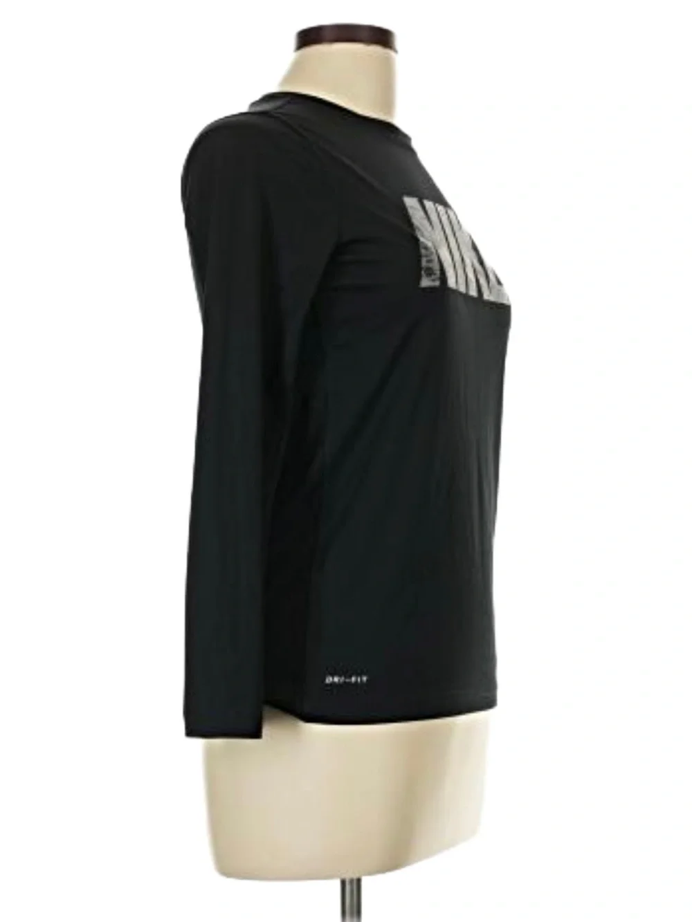 Nike Women’s Dri-Fit Black Performance Long Sleeve Athletic Training Shirt XL
